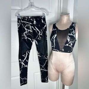 Varley Athletic Two Piece Set Workout Gear Gym